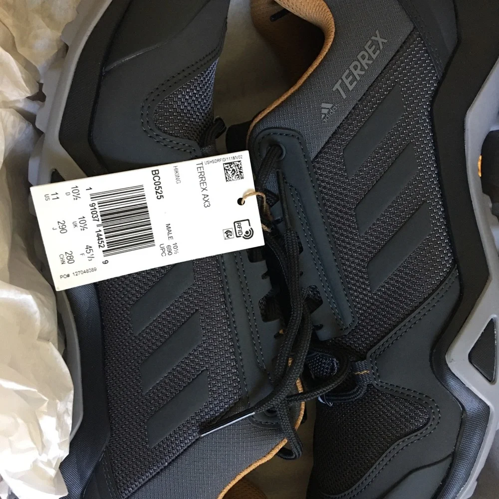 adidas Outdoor Men's Terrex AX3 GTX Hiking Boot - Picture 3 of 6